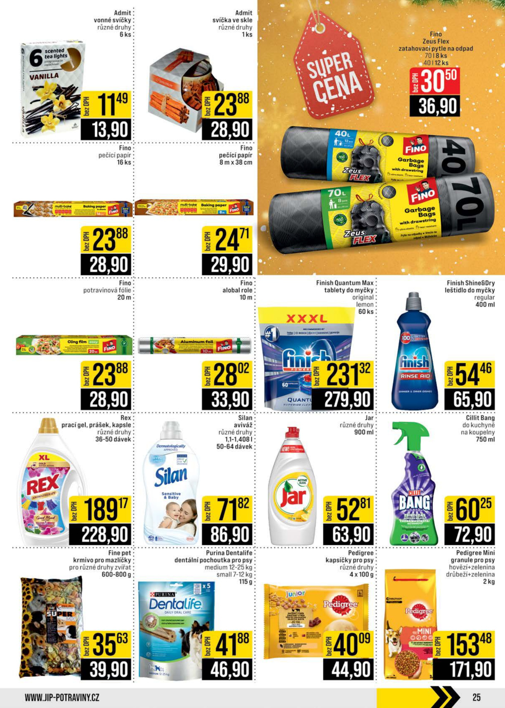 Leták JIP leták CC Cash & Carry - Brno, Ostrava, Praha, Polička, Olomouc, Karlovy Vary, Zlín, Jilemnice, Pardubice - strana 25