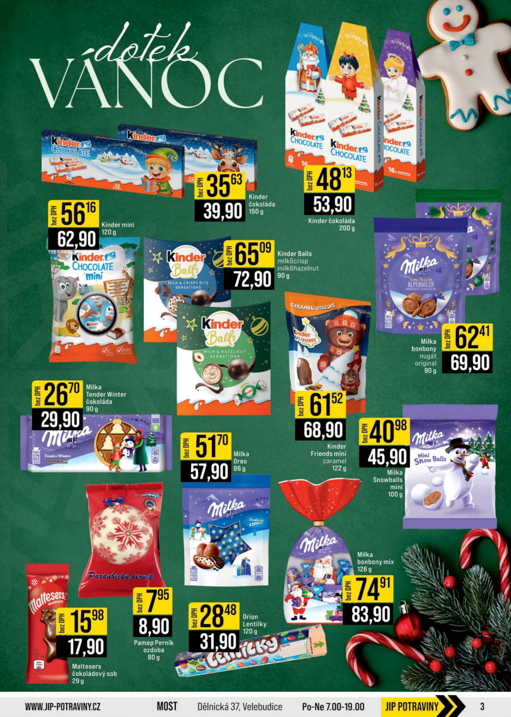 Leták JIP leták CC Cash & Carry - Brno, Ostrava, Praha, Polička, Olomouc, Karlovy Vary, Zlín, Jilemnice, Pardubice - strana 3