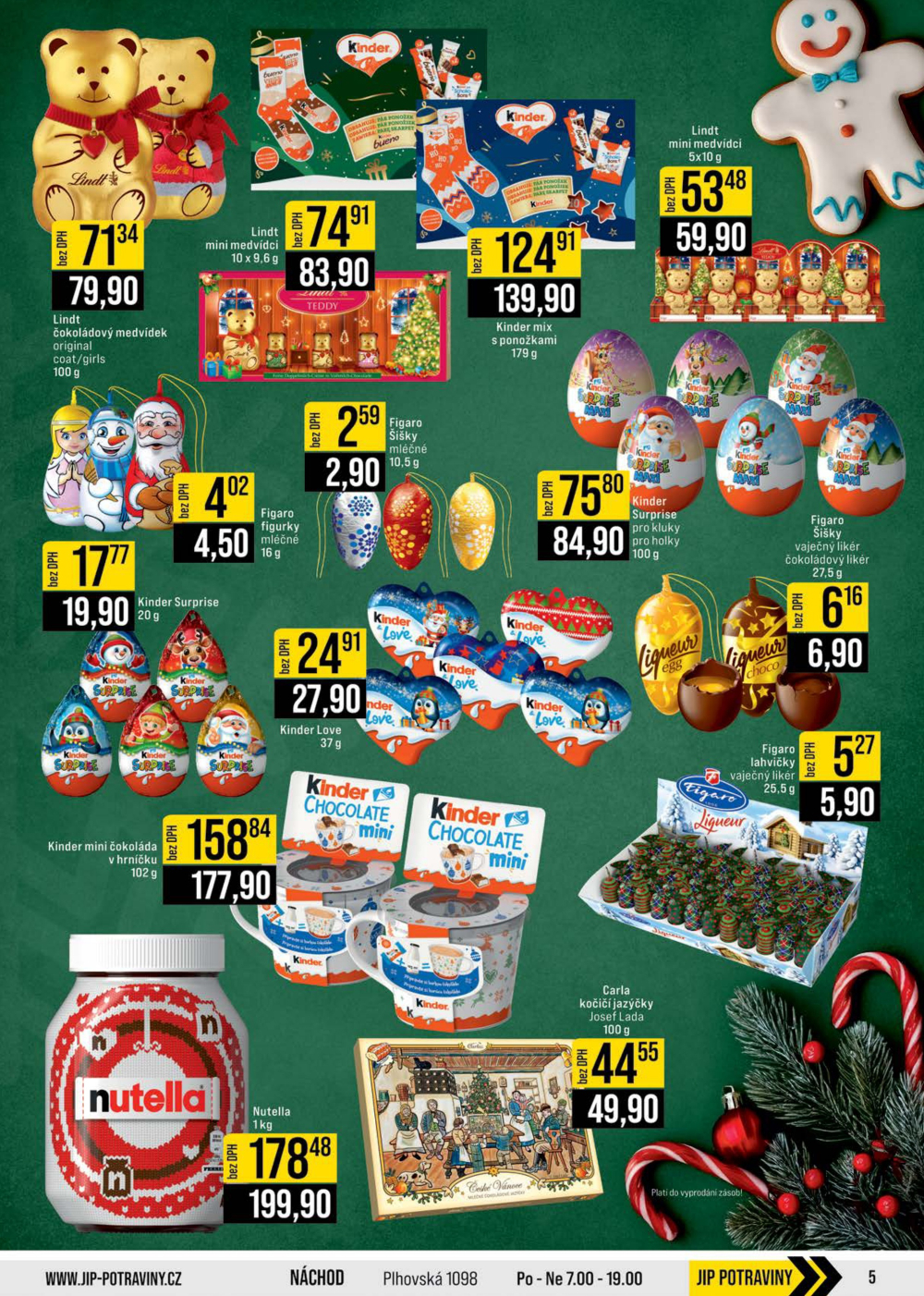 Leták JIP leták CC Cash & Carry - Brno, Ostrava, Praha, Polička, Olomouc, Karlovy Vary, Zlín, Jilemnice, Pardubice - strana 5