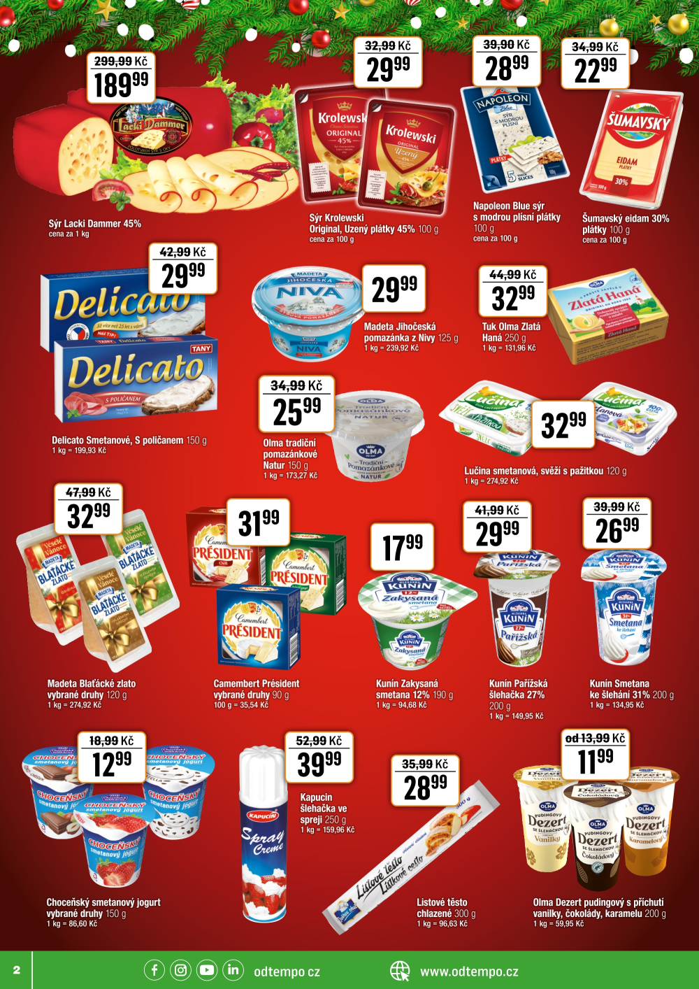 Leták TEMPO leták - strana 2