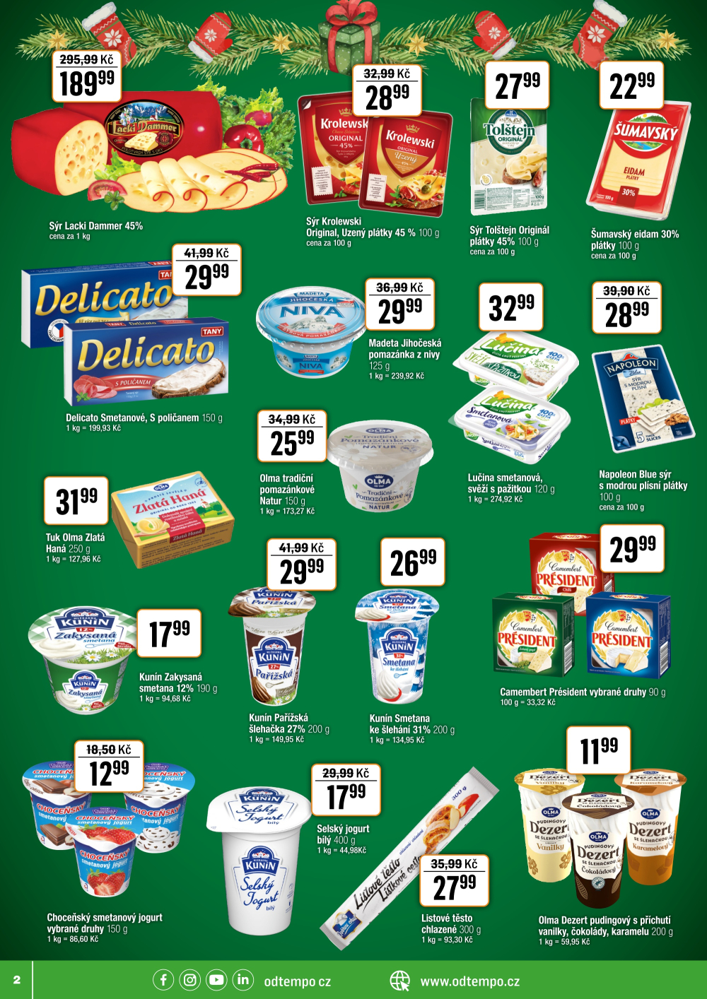 Leták TEMPO leták - Terno Opava - Jaktář - strana 2