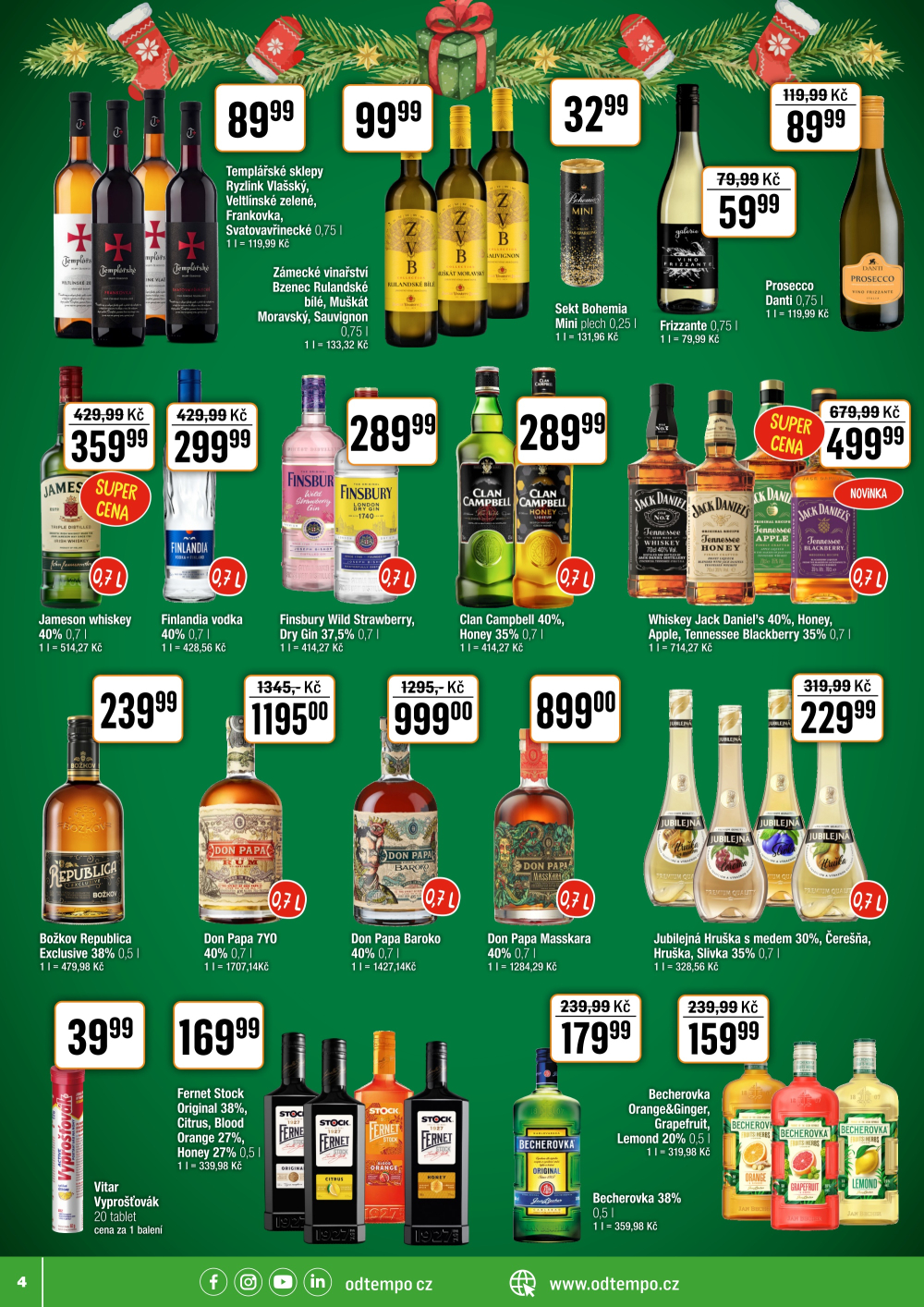 Leták TEMPO leták - Terno Opava - Jaktář - strana 4