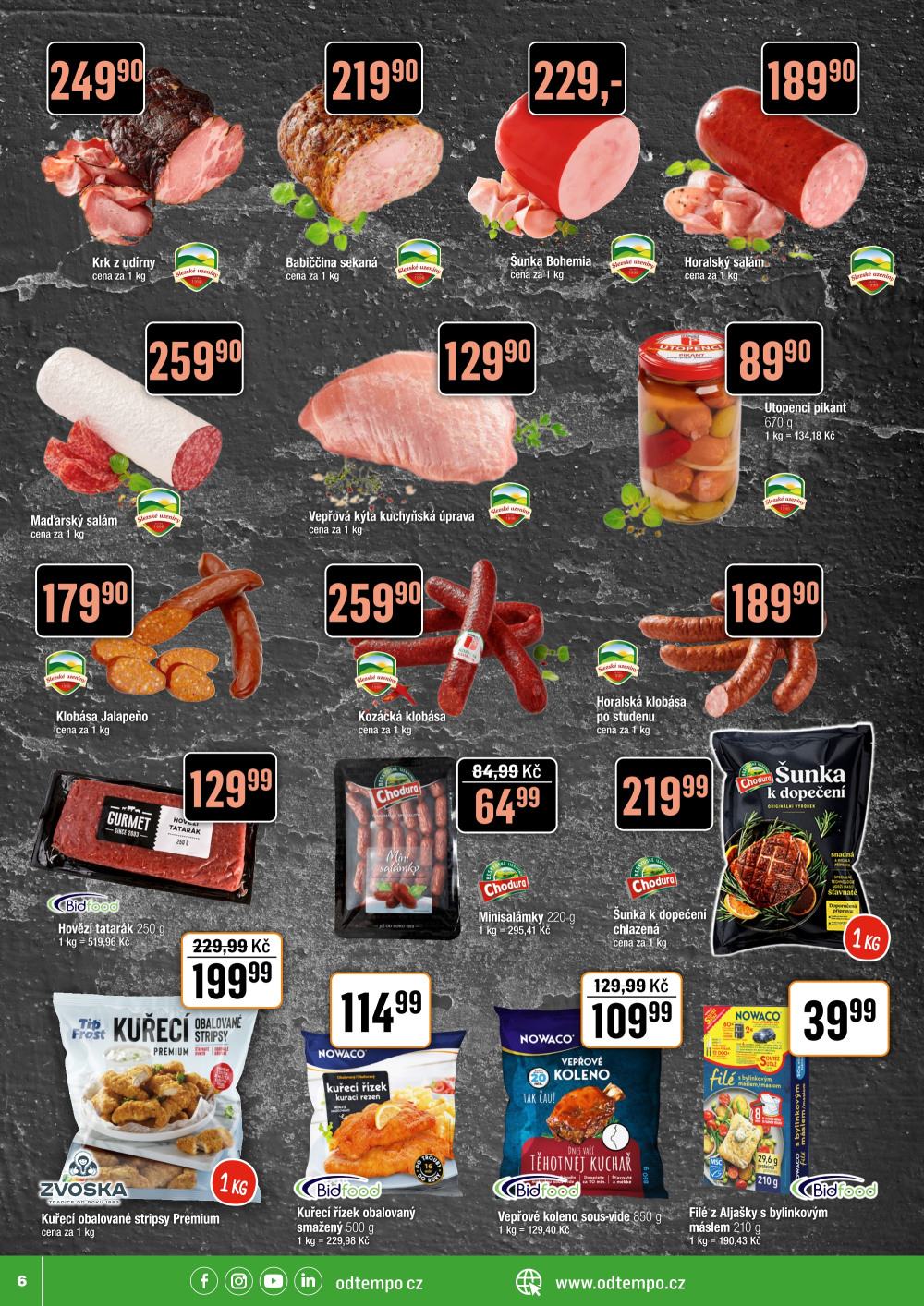 Leták TEMPO leták - Terno Opava - Jaktář - strana 6