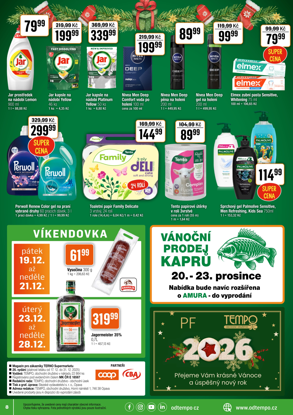 Leták TEMPO leták - Terno Opava - Jaktář - strana 8