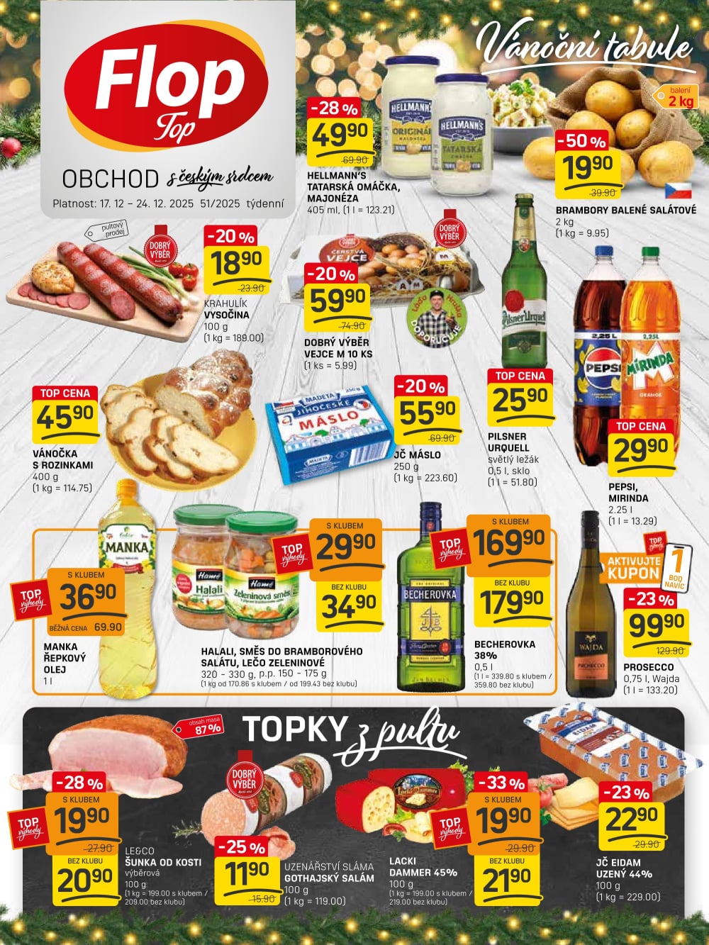 Leták FLOP Top leták - strana 1