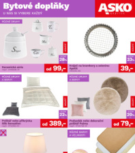 Akční leták ASKO nábytek  - Bytové doplňky