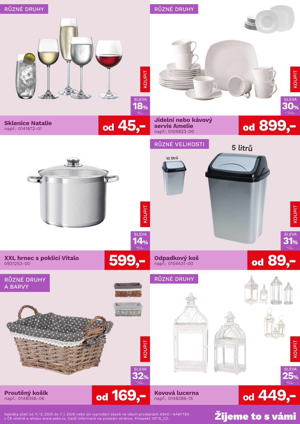 Leták ASKO nábytek leták - Bytové doplňky - strana 2