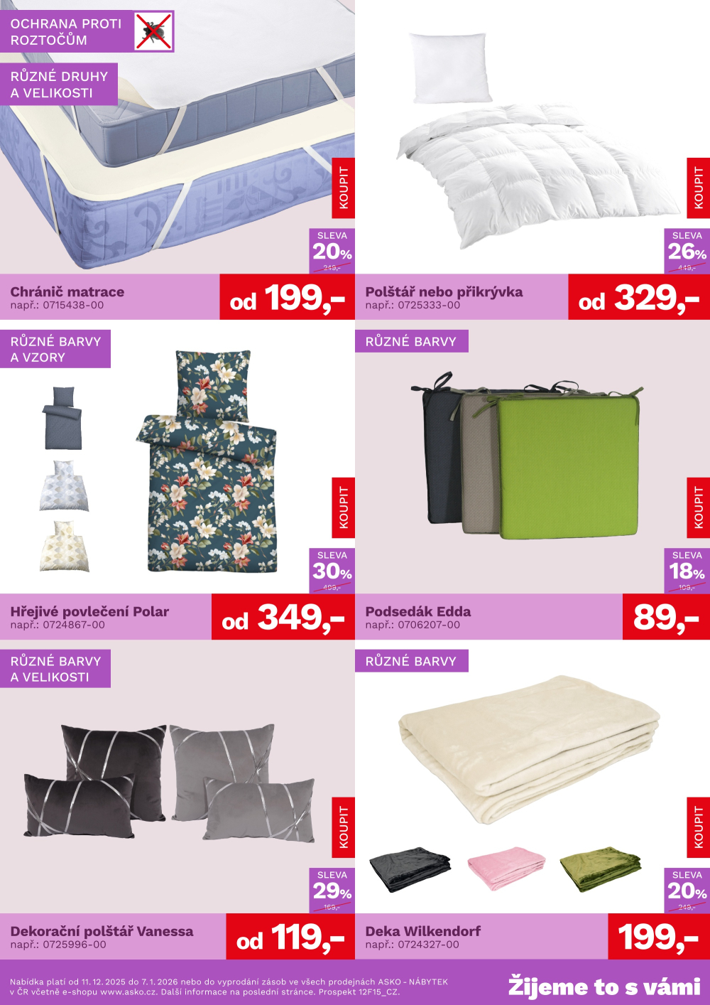 Leták ASKO nábytek leták - Bytové doplňky - strana 3
