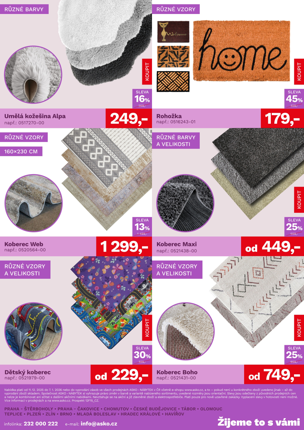 Leták ASKO nábytek leták - Bytové doplňky - strana 5