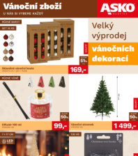 Akční leták ASKO nábytek  - Vánoční zboží