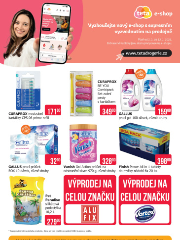 Teta drogerie - Speciální nabídka e-shop