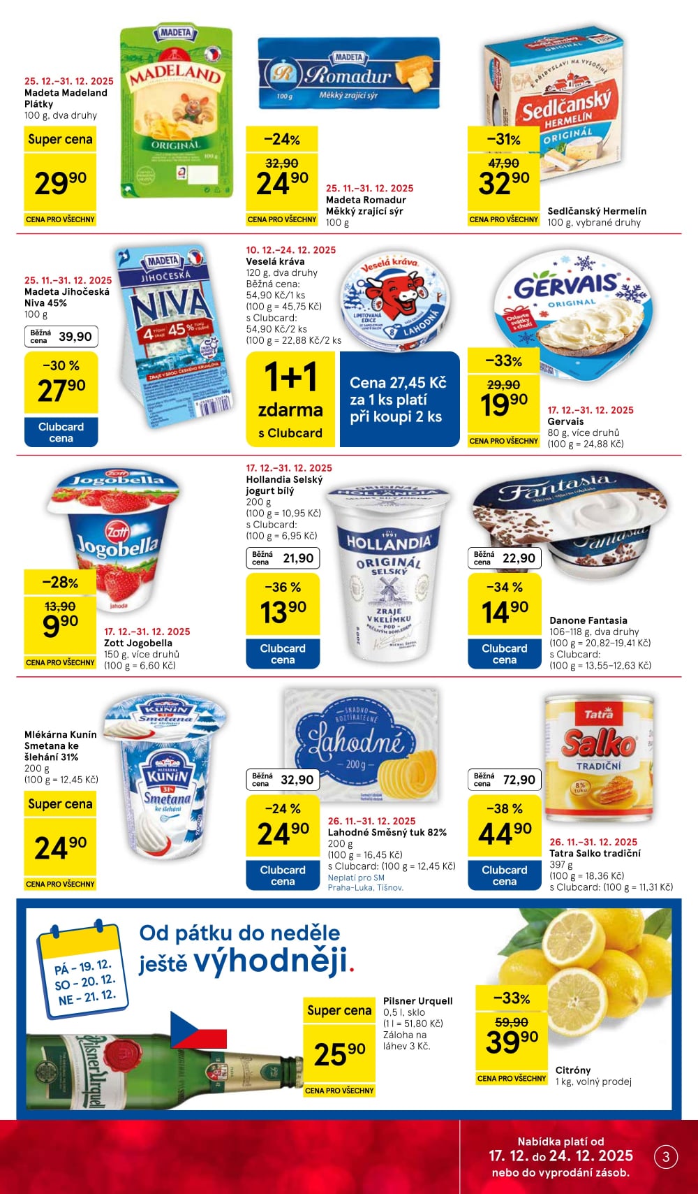 Leták Tesco supermarket leták - strana 3