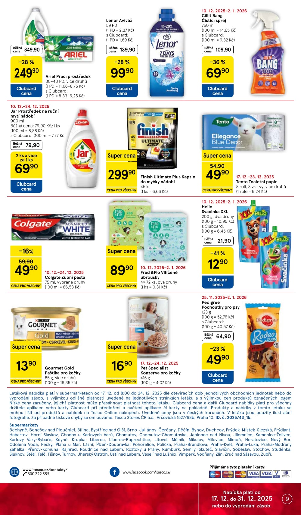 Leták Tesco supermarket leták - strana 9