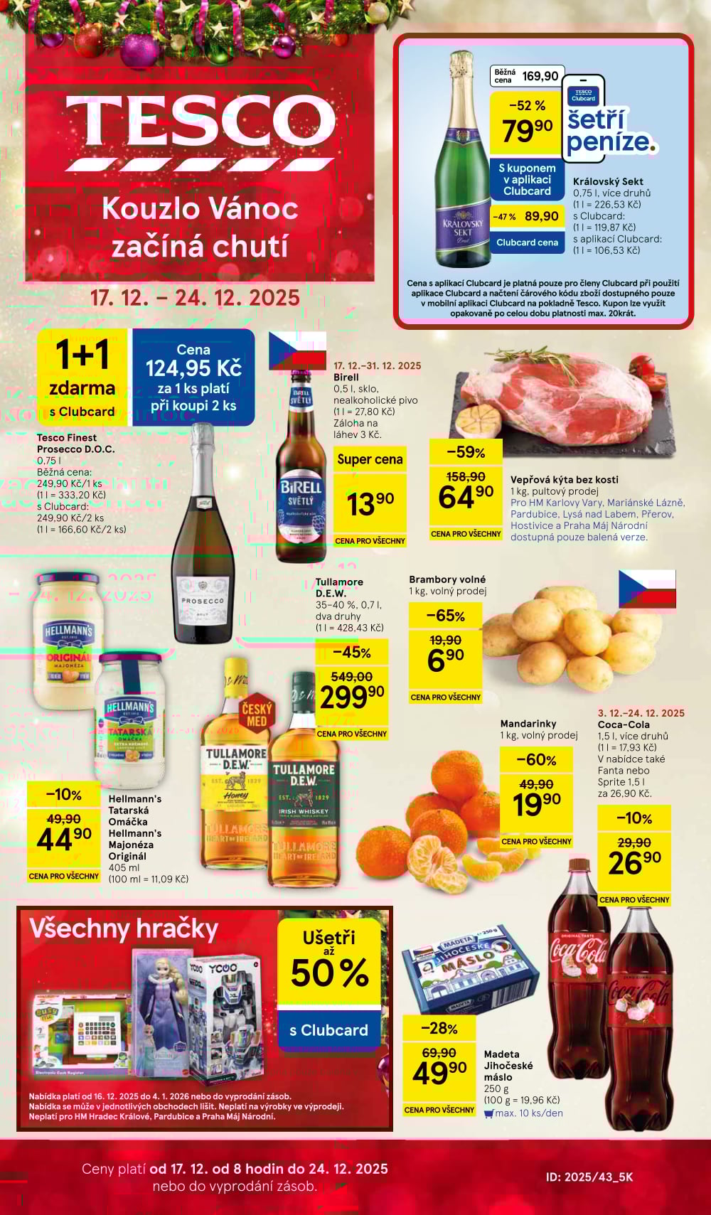 Leták Tesco hypermarket leták - strana 1