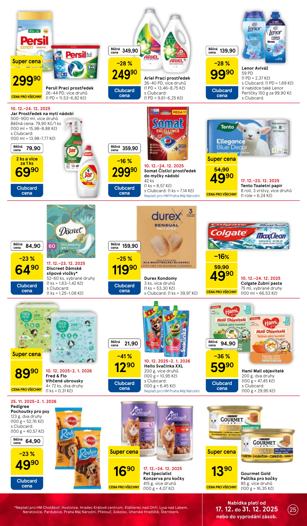 Leták Tesco hypermarket leták - strana 25