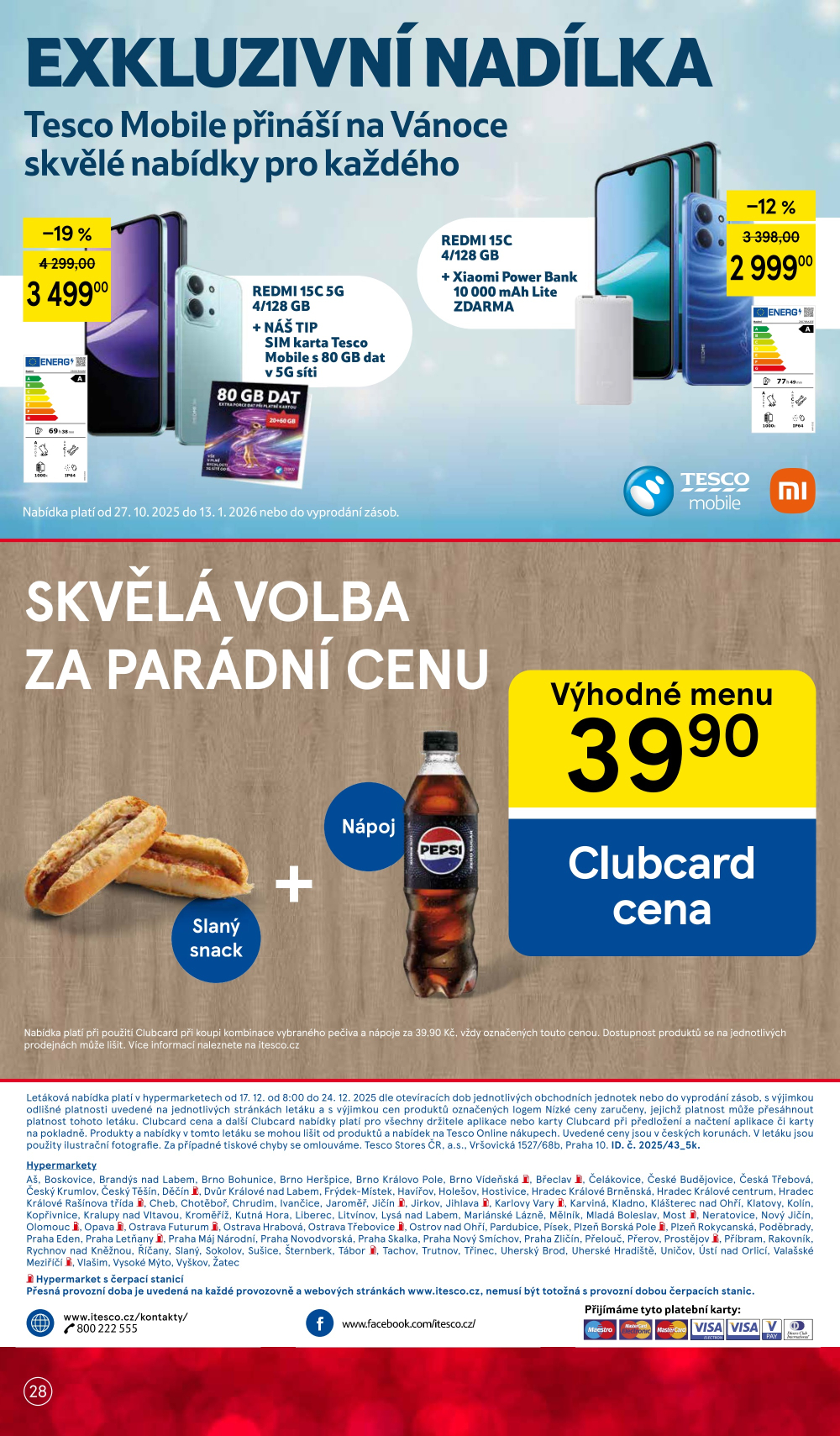 Leták Tesco hypermarket leták - strana 28