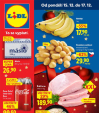 Akční leták Lidl  od pondělí