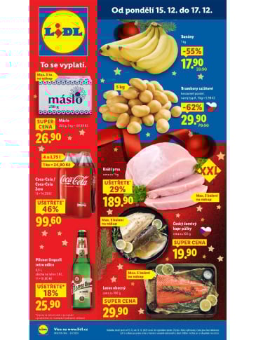 Lidl leták od pondělí