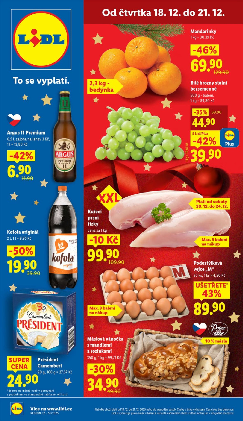 Leták Lidl leták od čtvrtka - strana 1