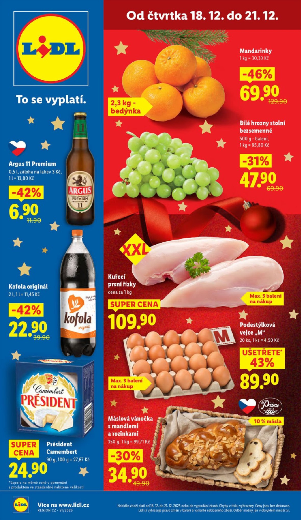 Leták Lidl leták od čtvrtka - strana 1