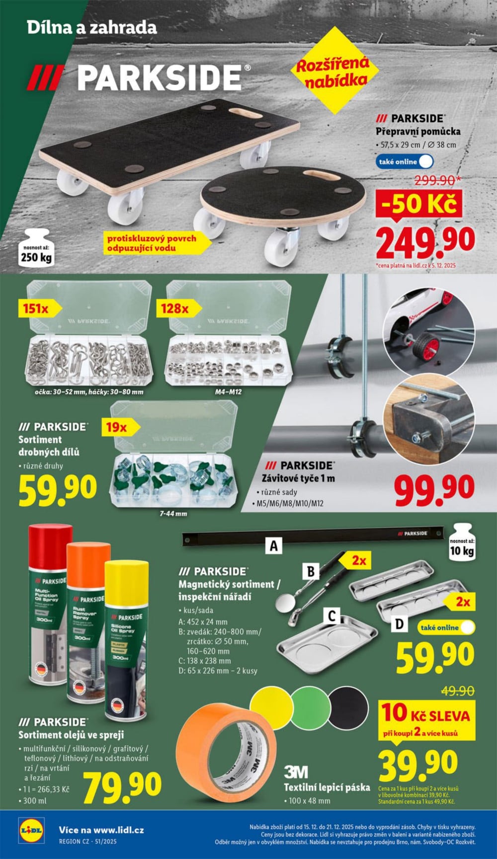 Leták Lidl leták - Nabídka spotřebního zboží - strana 12