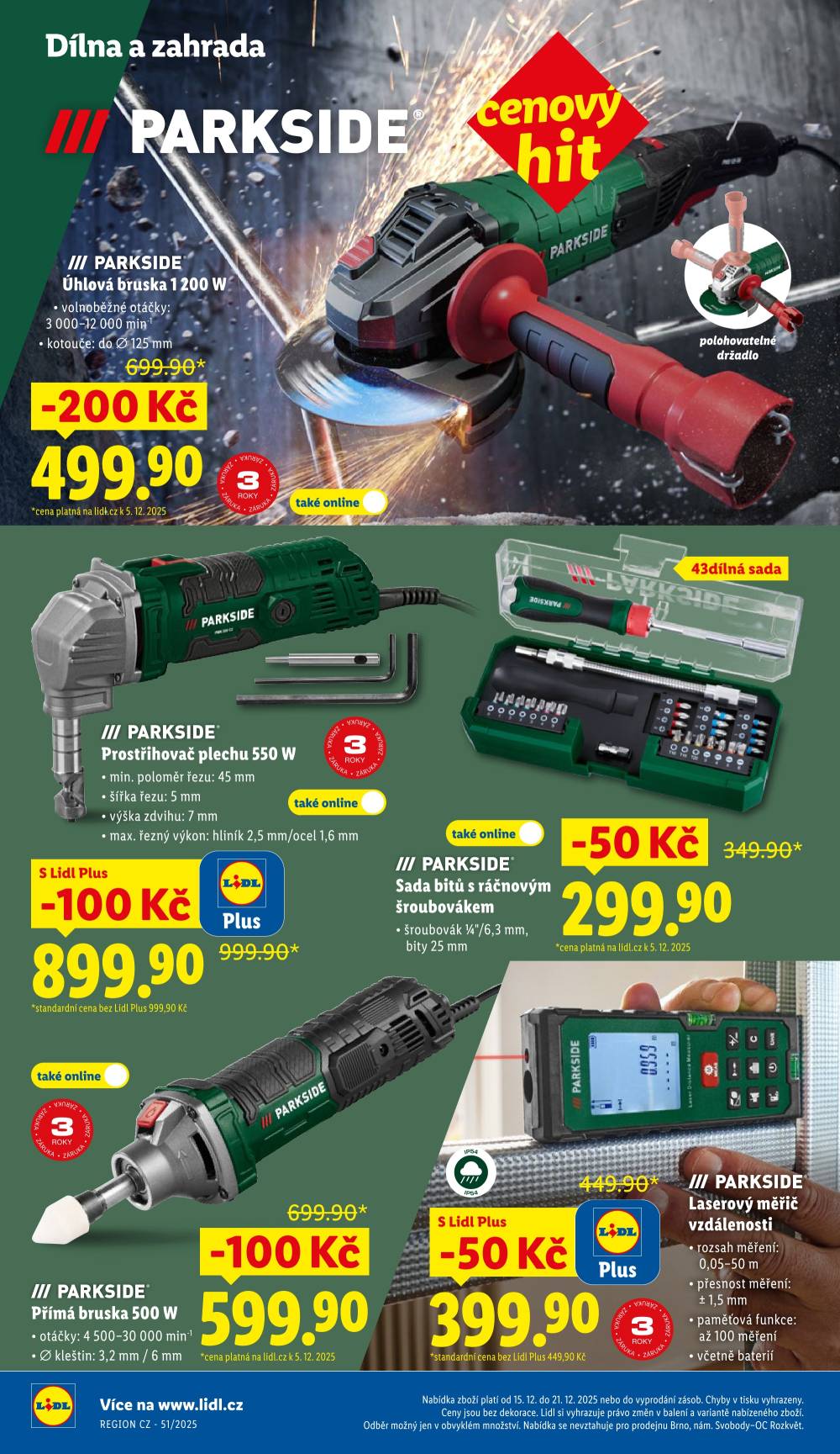 Leták Lidl leták - Nabídka spotřebního zboží - strana 8