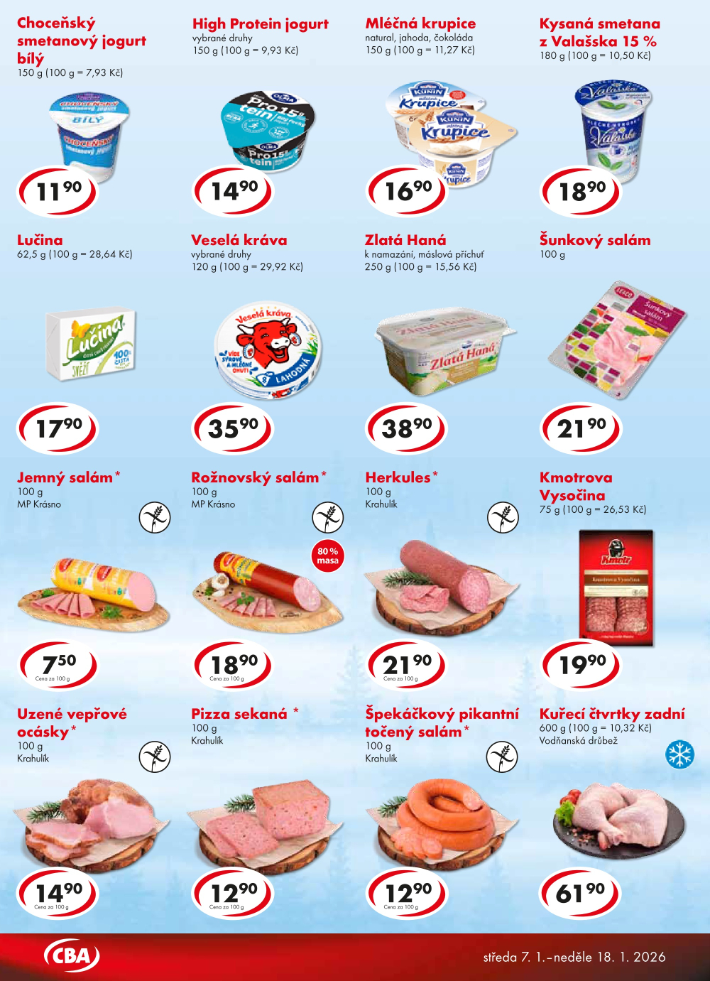 Leták CBA Potraviny leták - strana 2