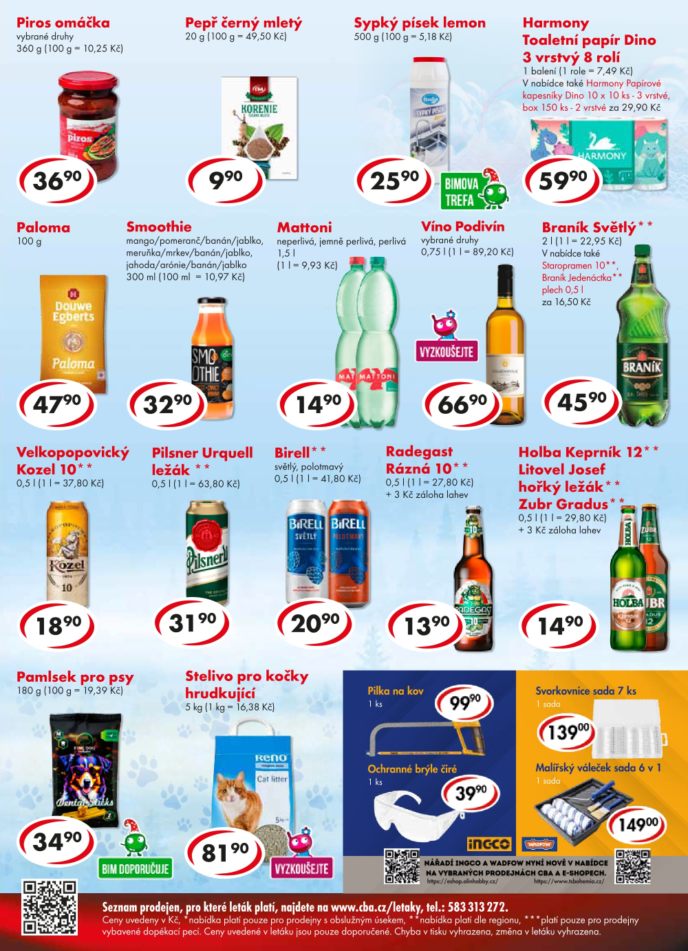 Leták CBA Potraviny leták - strana 4