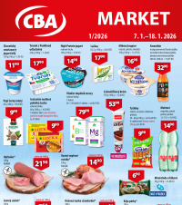Akční leták CBA Market 