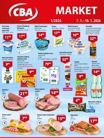 CBA Market leták