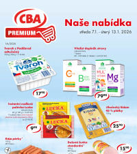 Akční leták CBA Premium 