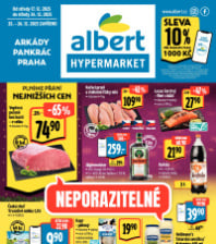 Akční leták Albert Hypermarket  - Praha, Pankrác Arkády