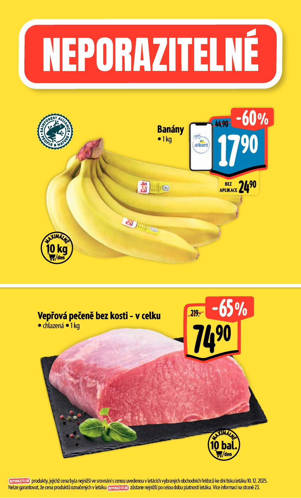 Leták Albert Hypermarket leták - Praha, Pankrác Arkády - strana 2