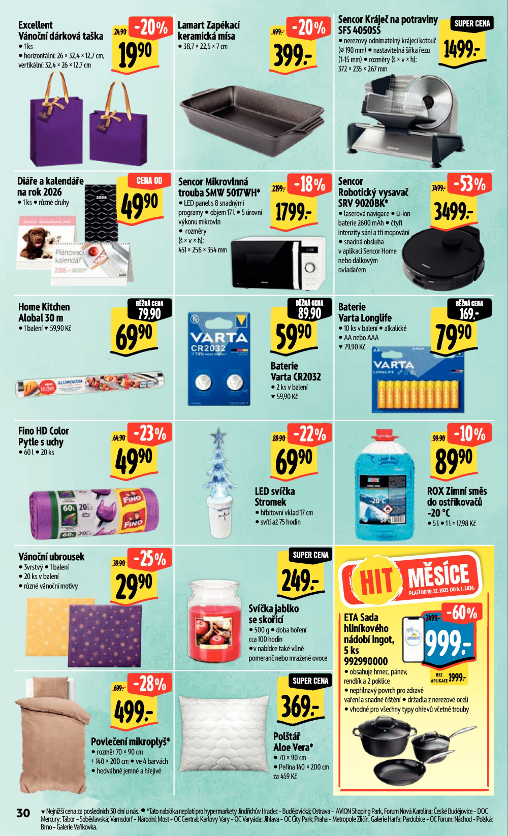 Leták Albert Hypermarket leták - Praha, Pankrác Arkády - strana 39