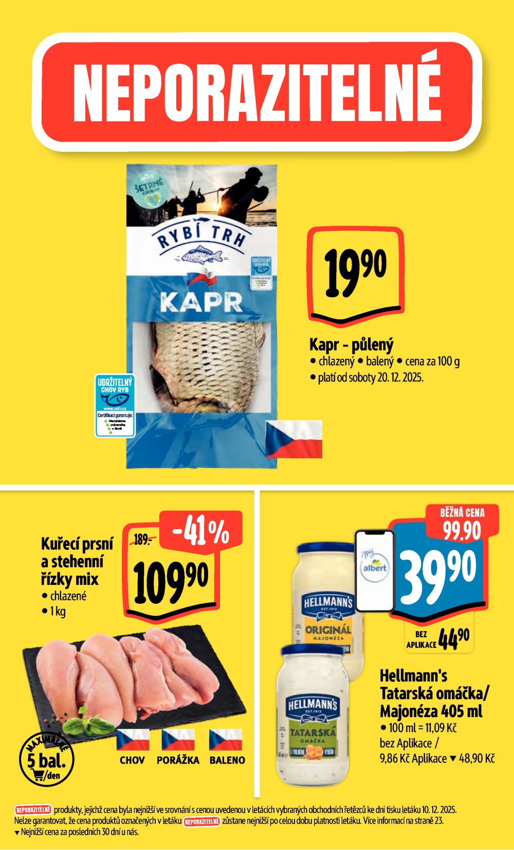 Leták Albert Hypermarket leták - Praha, Pankrác Arkády - strana 3