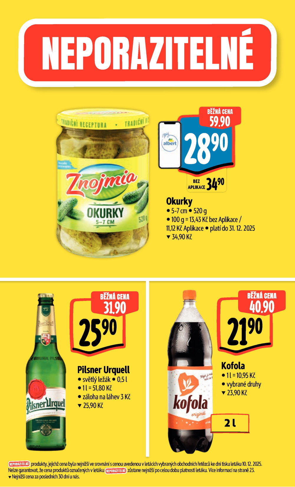 Leták Albert Hypermarket leták - Praha, Pankrác Arkády - strana 5