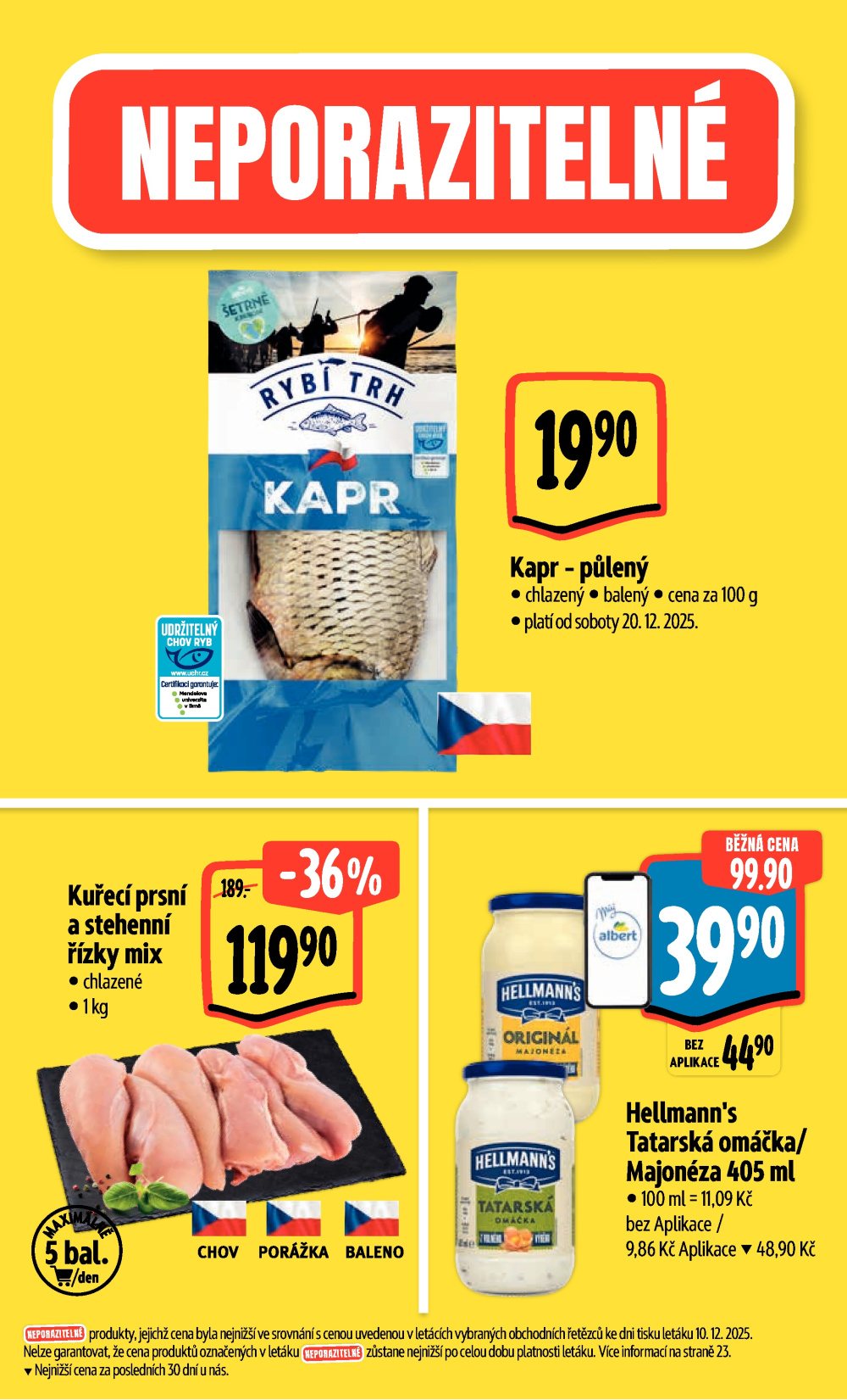 Leták Albert Hypermarket leták - strana 3