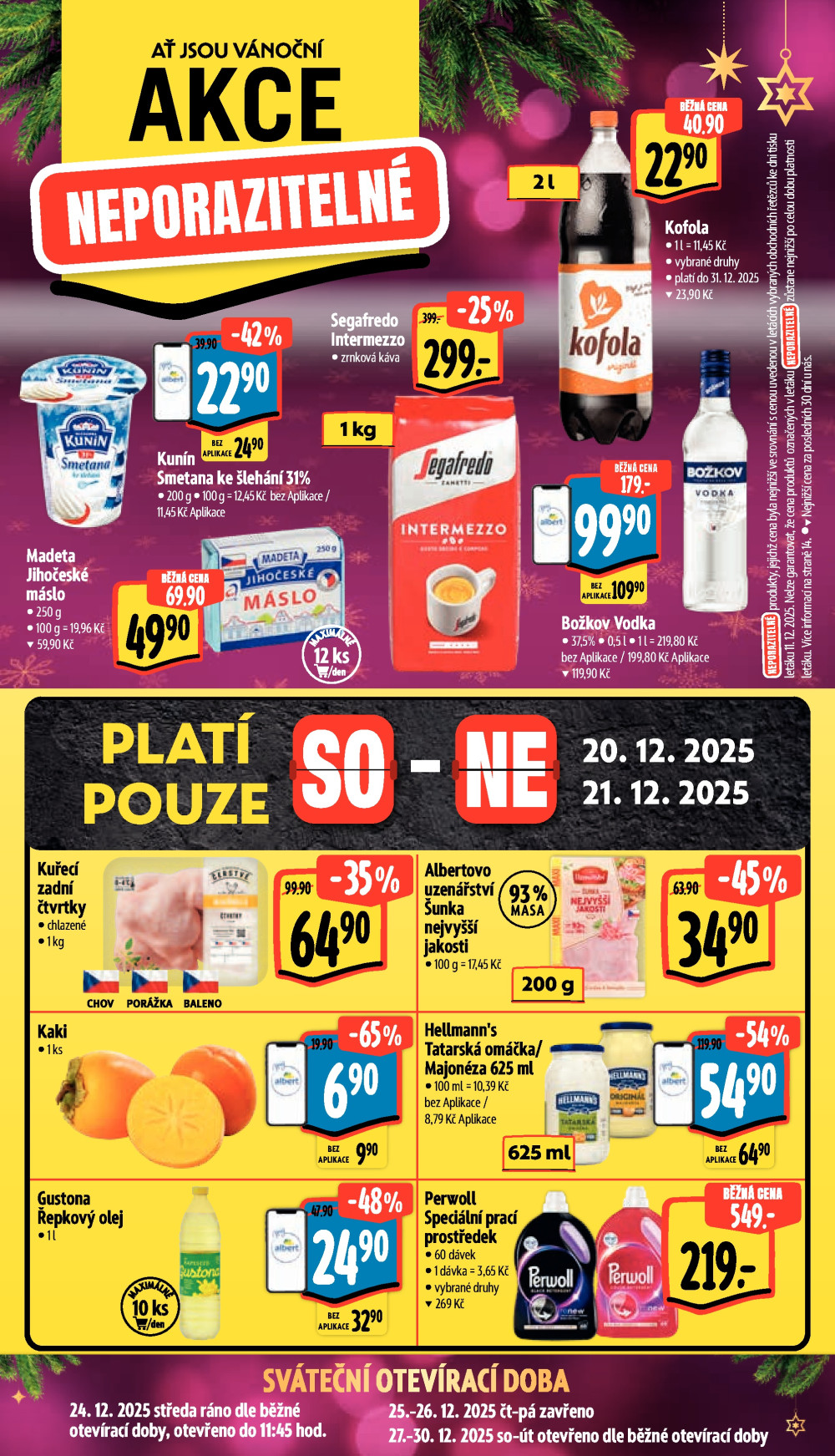 Leták Albert Supermarket leták - Brno, Veveří - strana 8