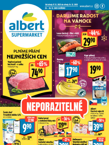 Albert Supermarket leták