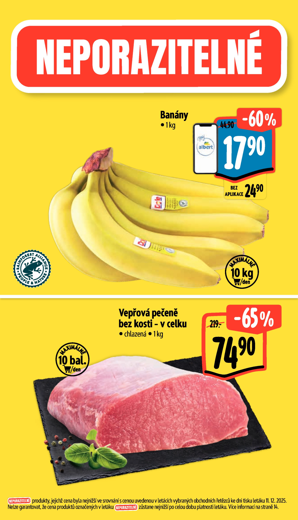 Leták Albert Supermarket leták - strana 2