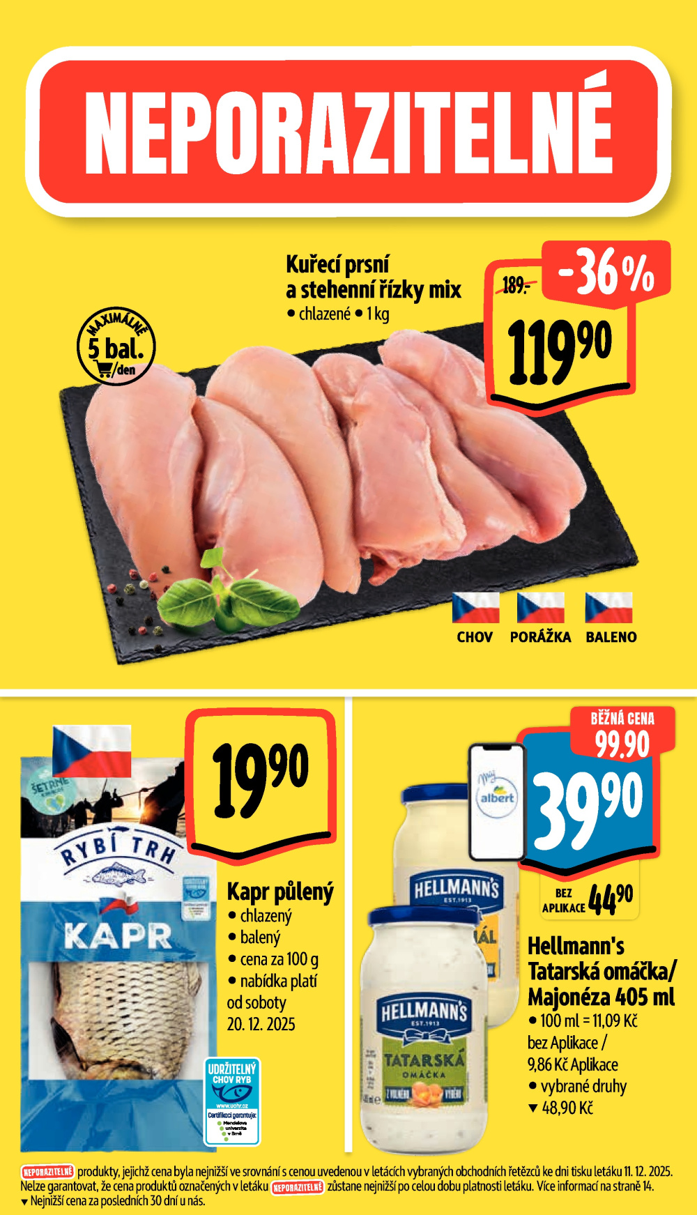 Leták Albert Supermarket leták - strana 3