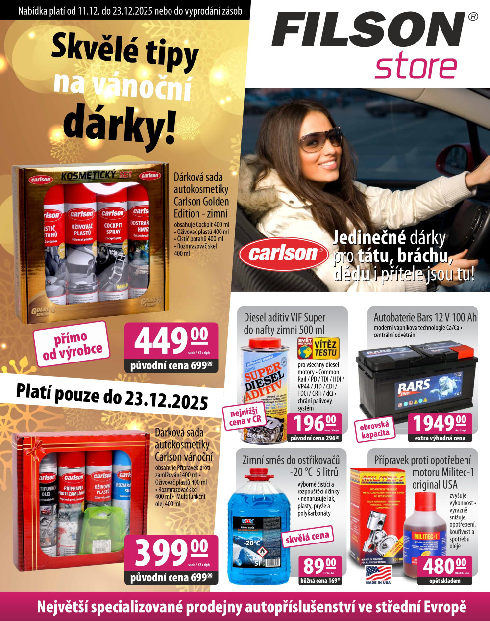 Leták Filson Store leták - strana 1