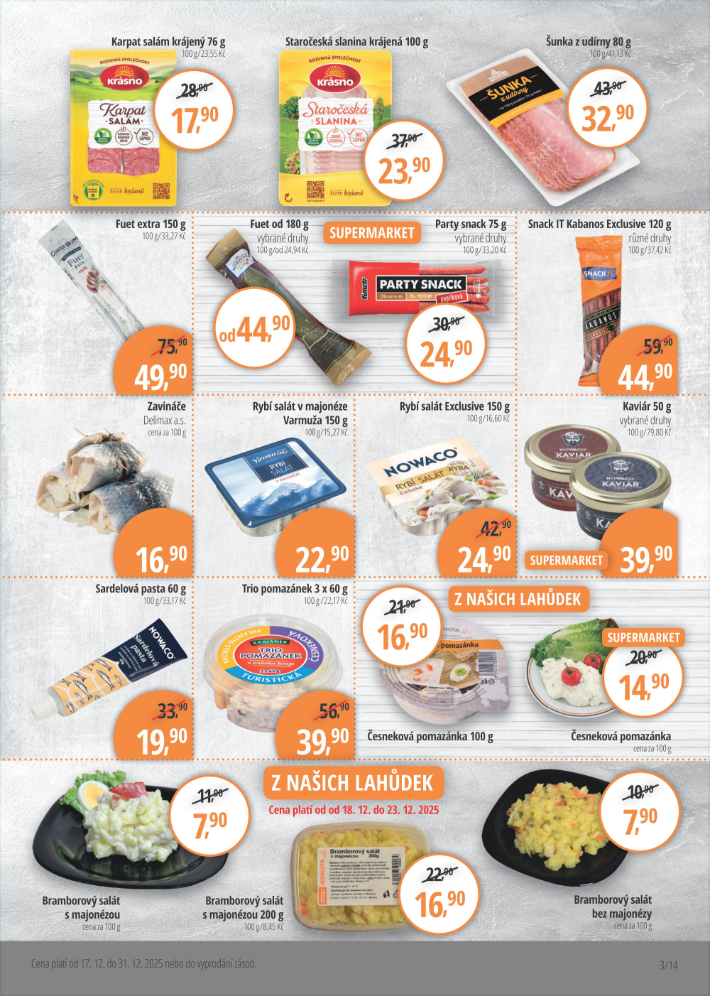 Leták Jednota Mikulov leták - strana 3
