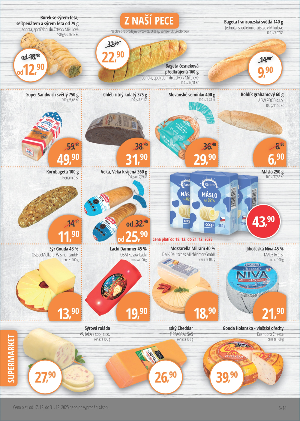 Leták Jednota Mikulov leták - strana 5