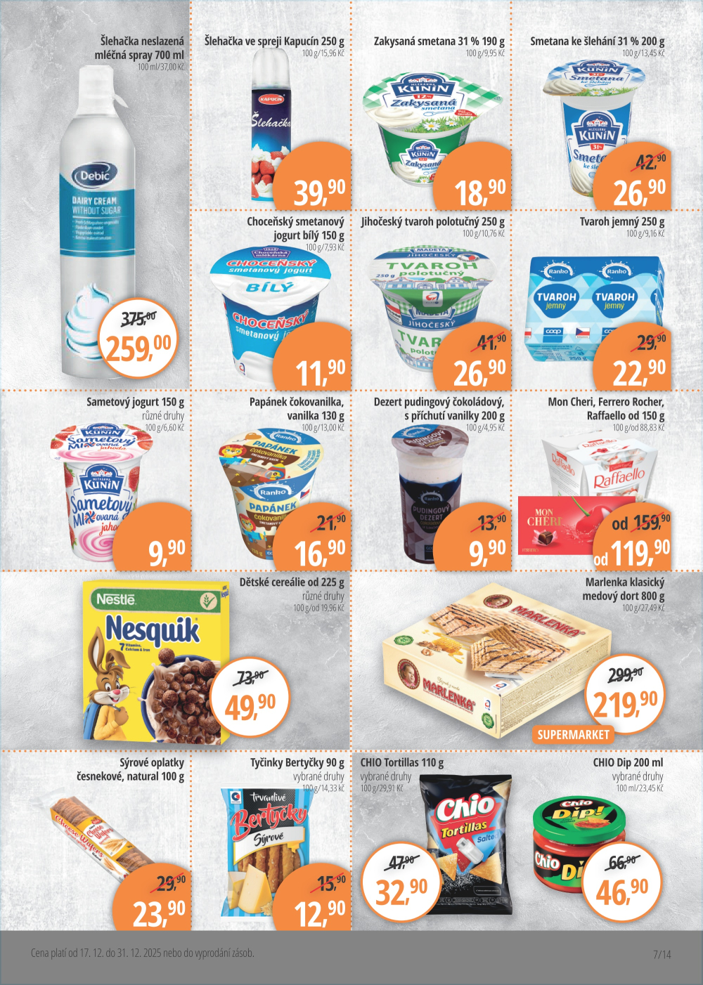 Leták Jednota Mikulov leták - strana 7