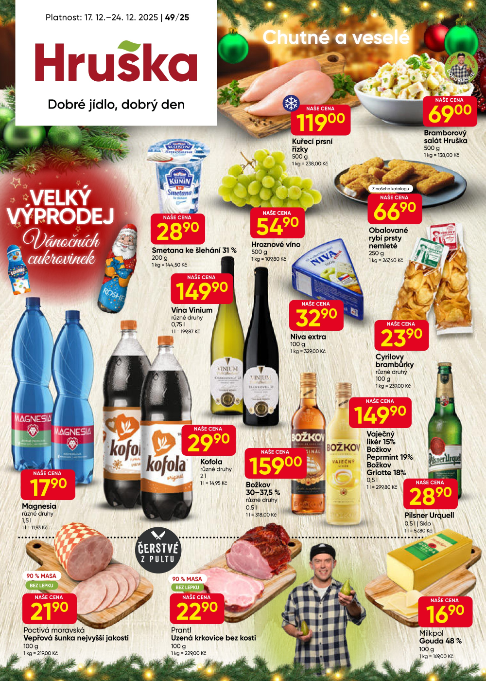 Leták Hruška leták - strana 1