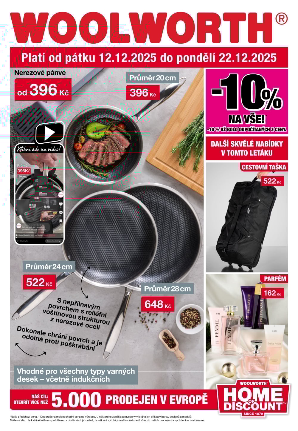 Leták Woolworth leták - strana 1