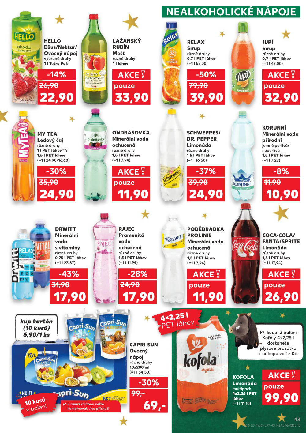 Leták Kaufland leták Chomutov - Otvice - strana 43