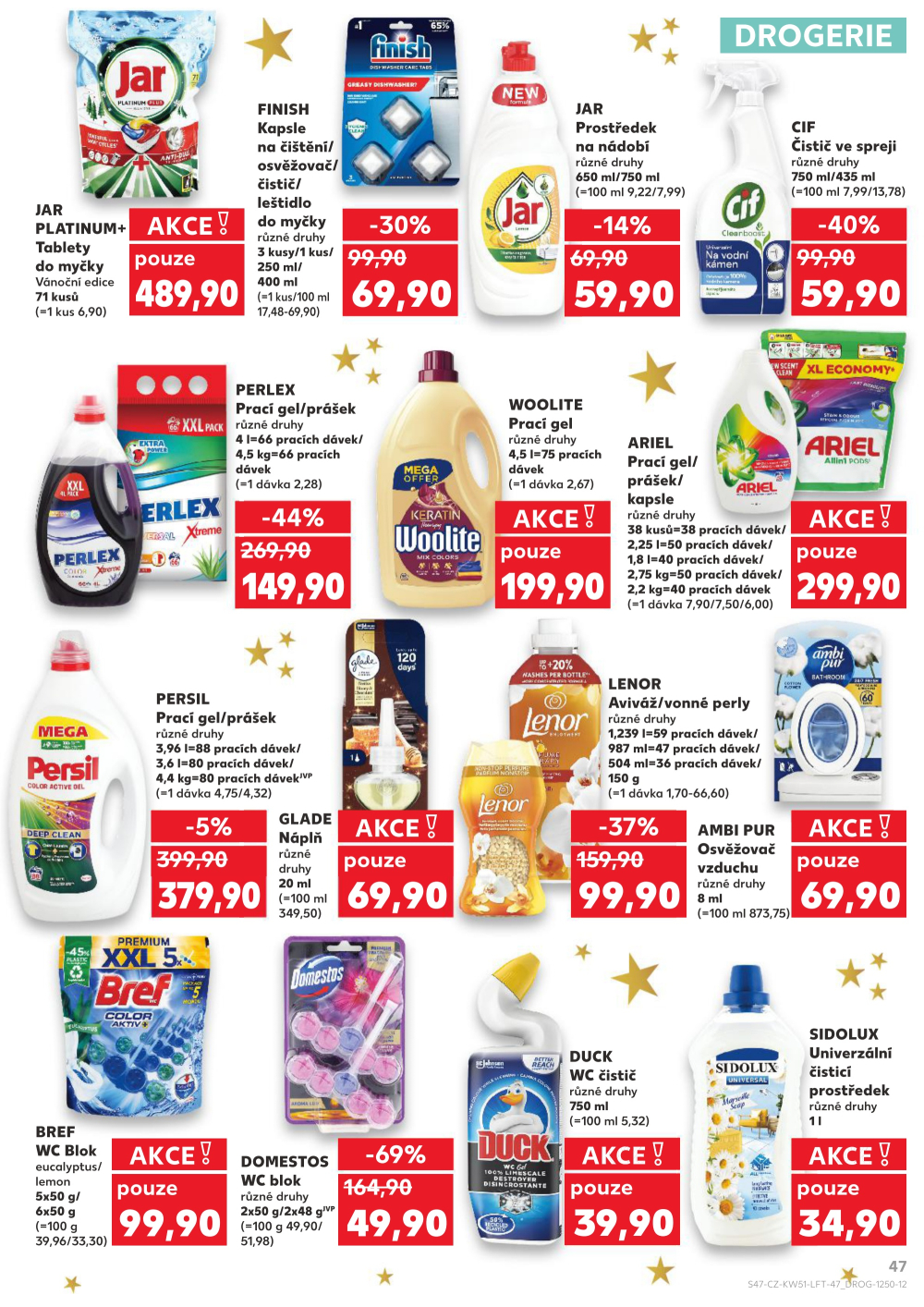 Leták Kaufland leták Plzeň - Bory - strana 47