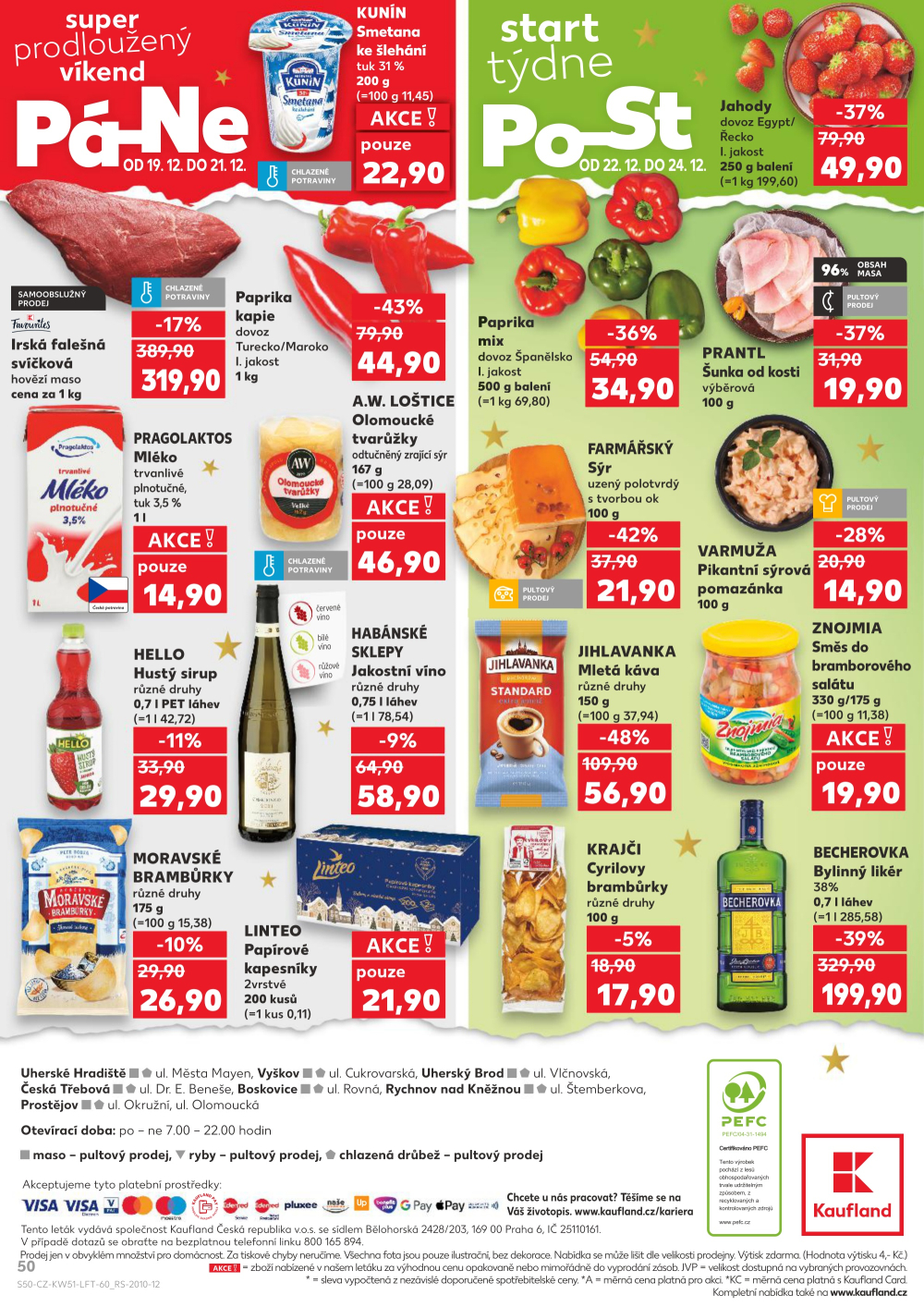 Leták Kaufland leták Uherské Hradiště - strana 50